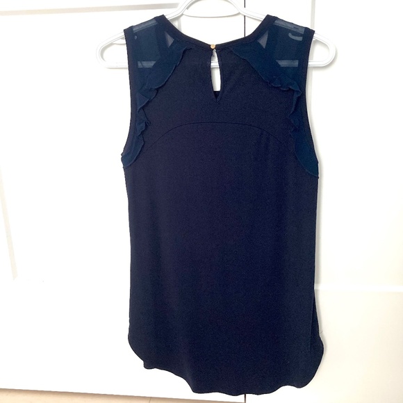 Dynamite Sleeveless Top - Dark Blue - Size XS - Picture 7 of 7
